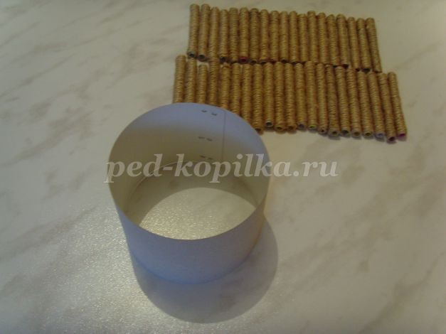 Делаем с детьми колодец из шпагата: часть 1 Делаем с детьми колодец из шпагата: часть 1