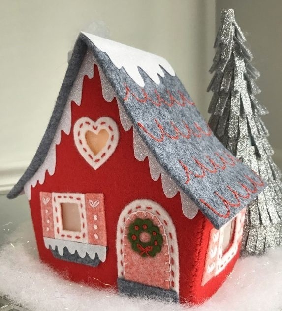 Сказочные домики из фетра