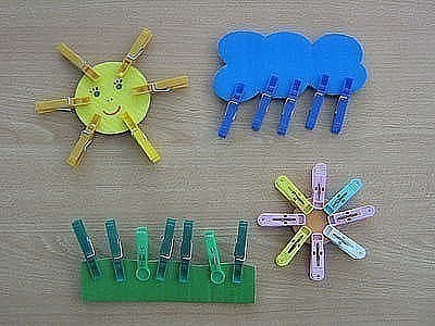 Игры с прищепками