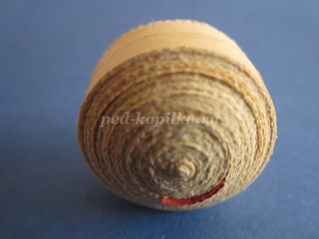 Пальчиковая кукла в технике квиллинг: часть 2