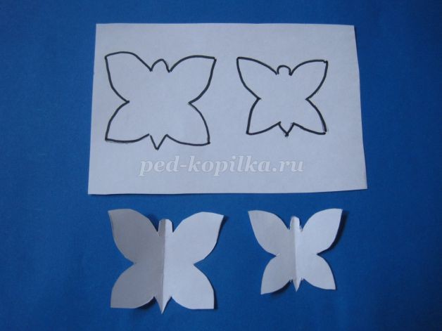 Весенняя аппликация из бумаги, фетра и карандашной стружки: часть 5