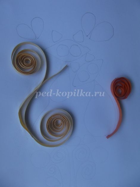 Открытка в технике квиллинг: мастер-класс, часть 2 Открытка в технике квиллинг: мастер-класс, часть 2