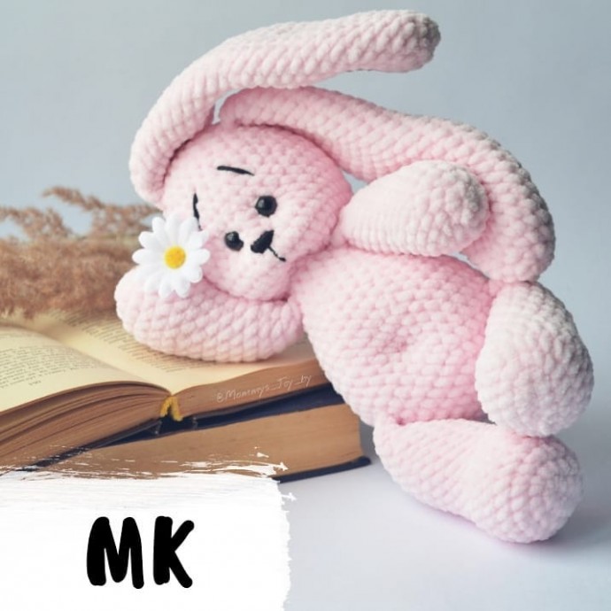 ​Плюшевый зайка Пухляш