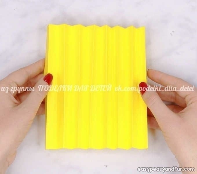 Птенчики из цветной бумаги