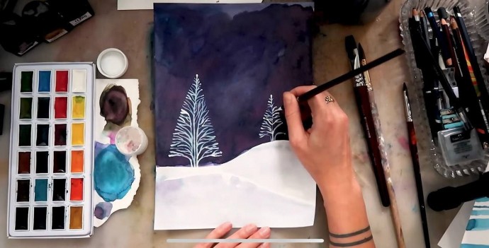 Снежный февраль