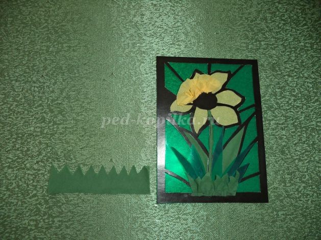 Бумажный витраж
