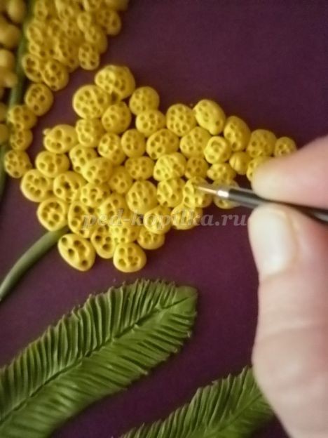 Пластилинография: цветы