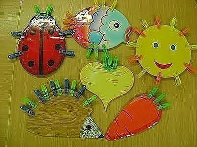 Игры с прищепками