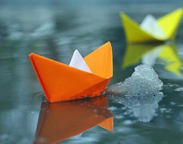 Кораблики из бумаги