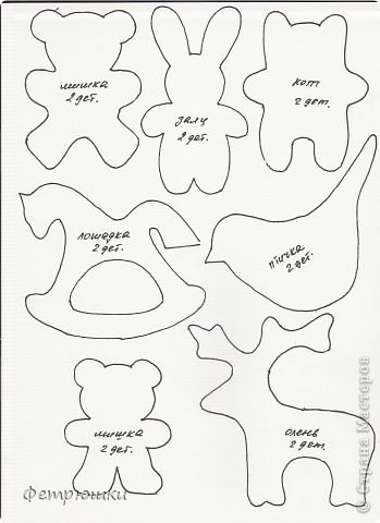 Мягкие ёлочные игрушки своими руками Мягкие ёлочные игрушки своими руками