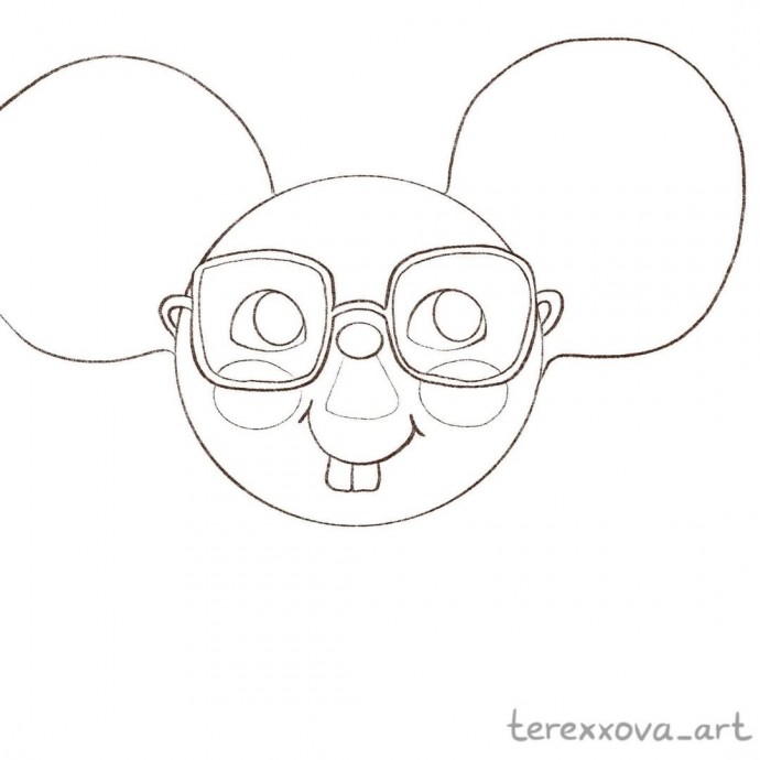 Мышка-первоклашка Мышка-первоклашка