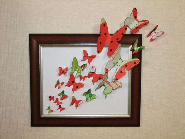 Панно "Вспорхнувшие бабочки"