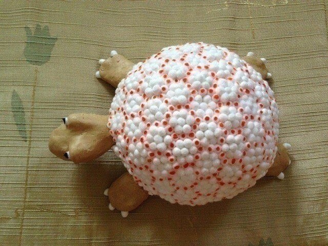 Поделки из ватных палочек своими руками: идеи