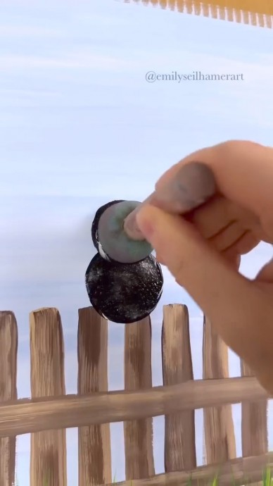 ​Три кота на заборе