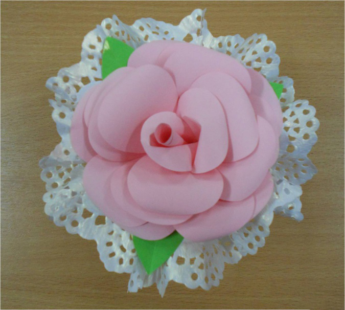 Бумажная роза Бумажная роза