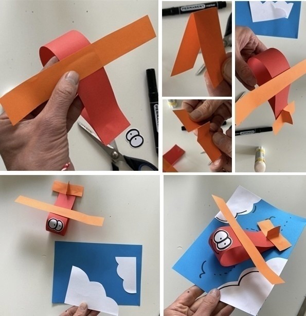 Бумажный самолетик