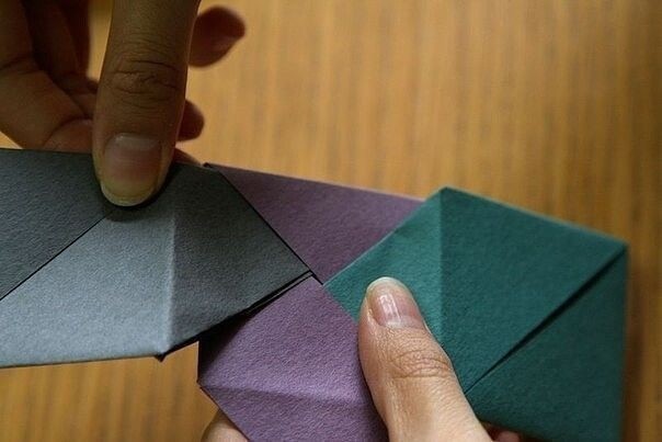 ​Делаем кубики-оригами