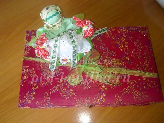 Кукла травница детскими руками