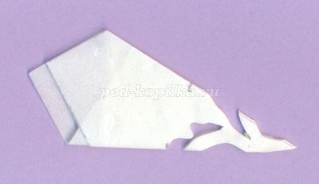 ​Рисуем невероятно красивую ёлочку белую на синем фоне: часть 4