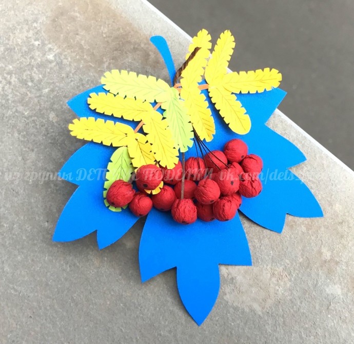 Красная рябина