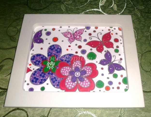 Объёмная аппликация "Вдохновение": часть 1 Объёмная аппликация "Вдохновение": часть 1