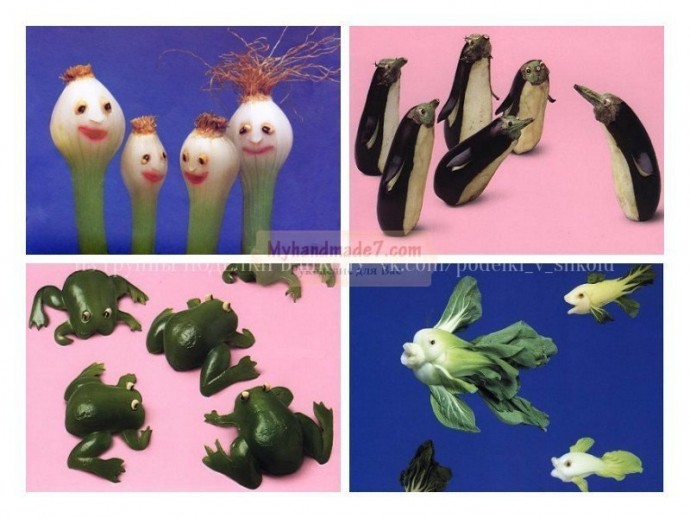 Поделки из овощей: идеи для совместного творчества с детьми
