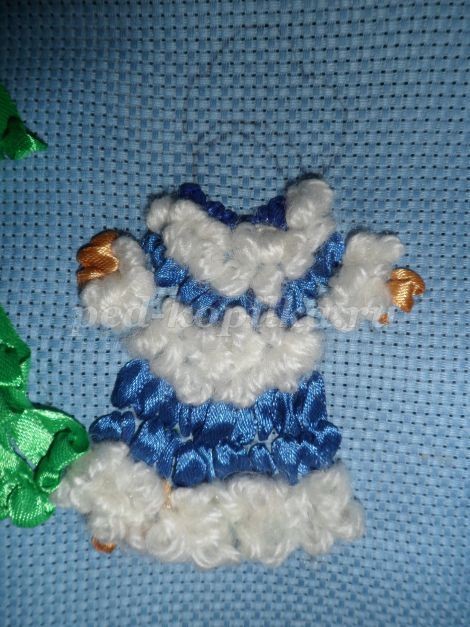 Вышиваем с детьми панно "Со старым Новым годом": часть 4 Вышиваем с детьми панно "Со старым Новым годом": часть 4