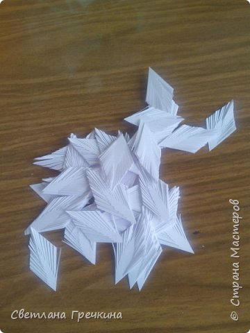 Ёлочка из бумаги
