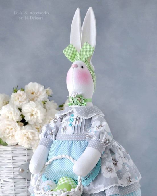 ​Зайка в стиле тильда