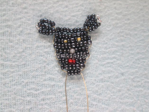 Волк из бисера: мастер-класс Волк из бисера: мастер-класс