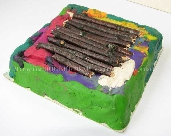 Домик Нуф- Нуфа из веток Домик Нуф- Нуфа из веток