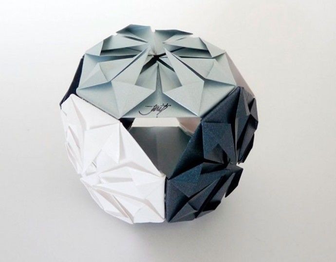 Кусудама - "лекарственный шар" в технике оригами
