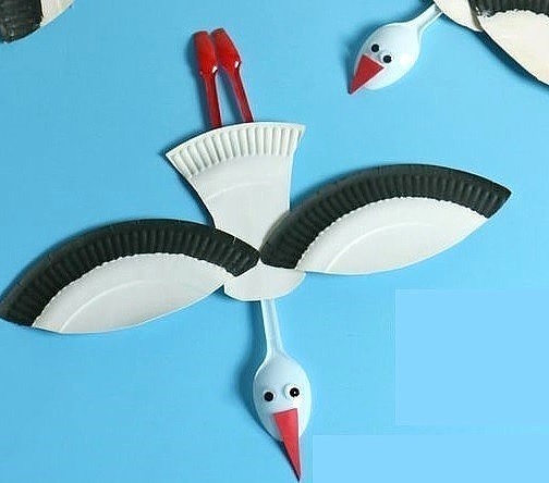 Поделки из бумажных тарелок