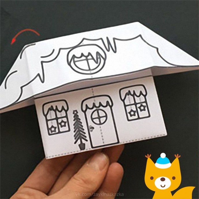 Зимний домик Зимний домик