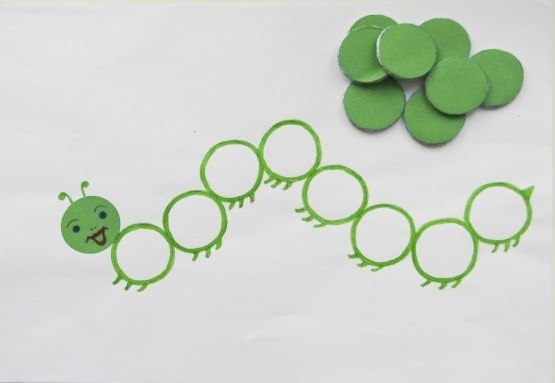 Аппликации для самых маленьких