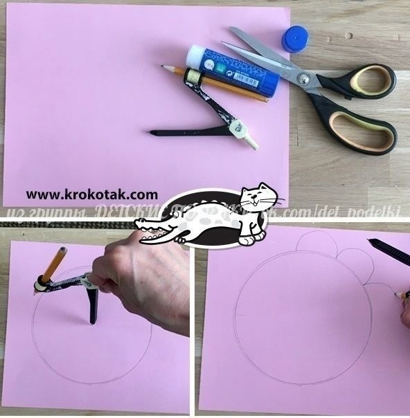 Спиральная цветочная гирлянда