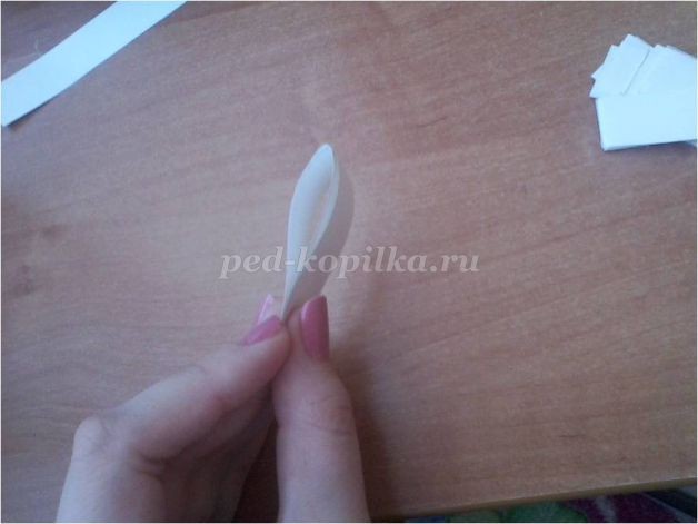 Аппликация "Лебедь"