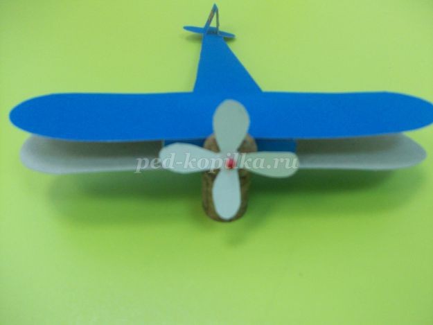 Самолет из картона: мастер-класс, часть 4