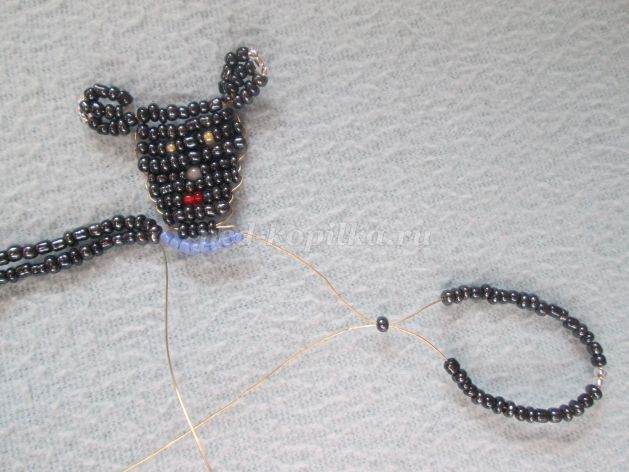 Волк из бисера: мастер-класс Волк из бисера: мастер-класс