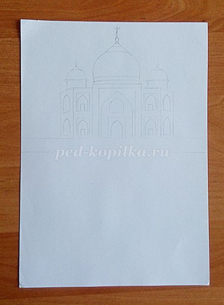 ​Графическая зарисовка исторического здания: часть 2