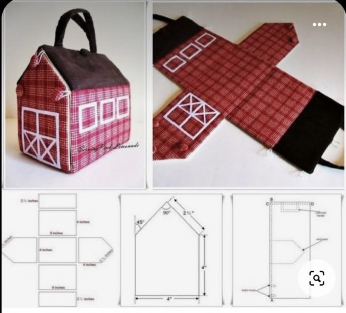 Сумочка-домик для кукол Сумочка-домик для кукол