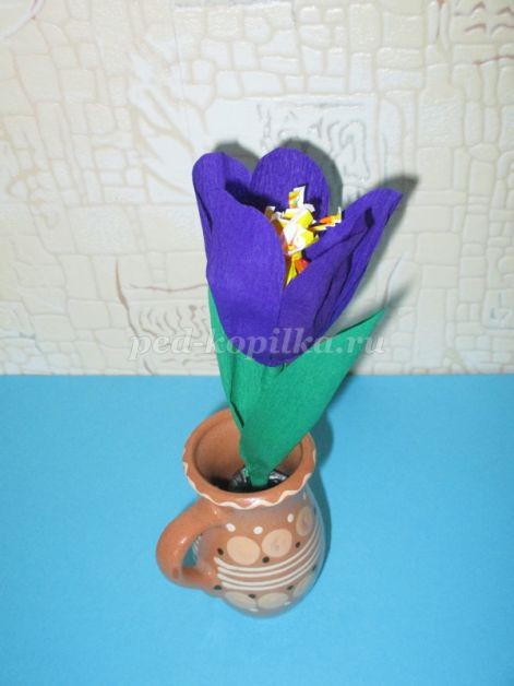 ​Букет из конфет чупа чупс: мастер-класс, часть 2