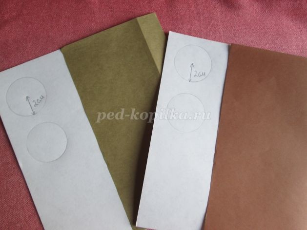 Аппликация из кругов: часть 1