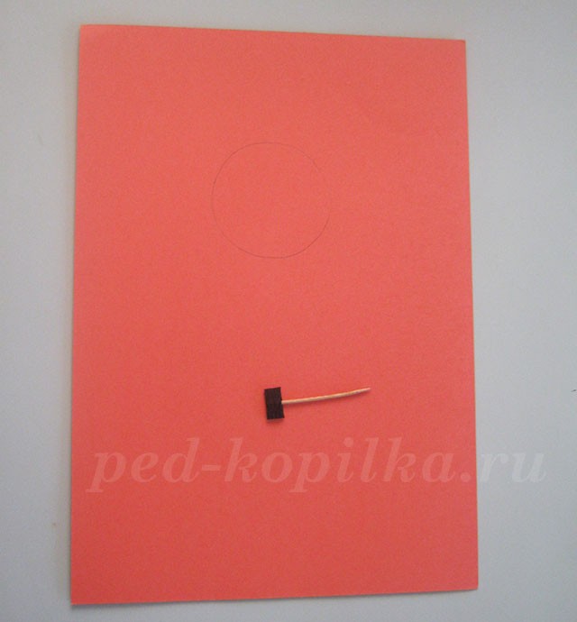 Торцевание подсолнуха