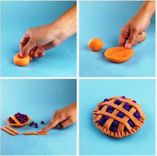 Лепим продукты и посуду Лепим продукты и посуду