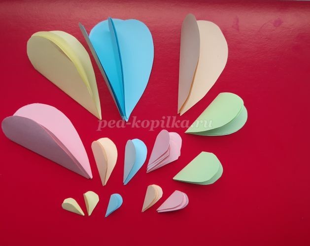 ​Мастер-класс по созданию объемного дерева из бумаги