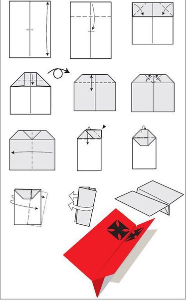 Модели бумажных самолетиков