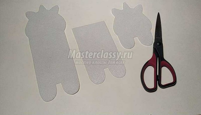 Пенал из фетра "Единорог"