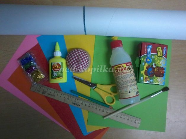 Ёлочка в технике квиллинг: мастер-класс, часть 1