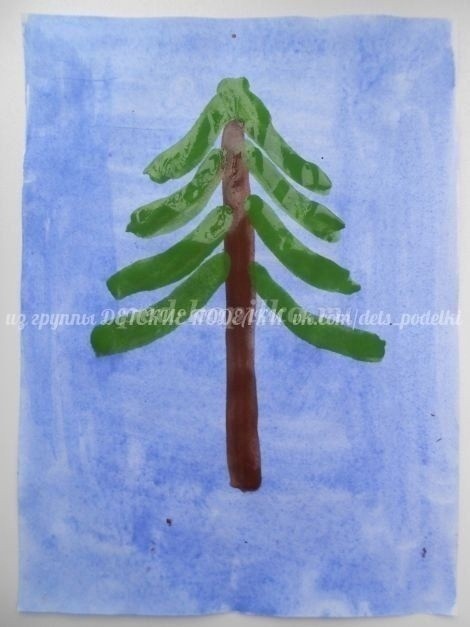 Зайки под елкой